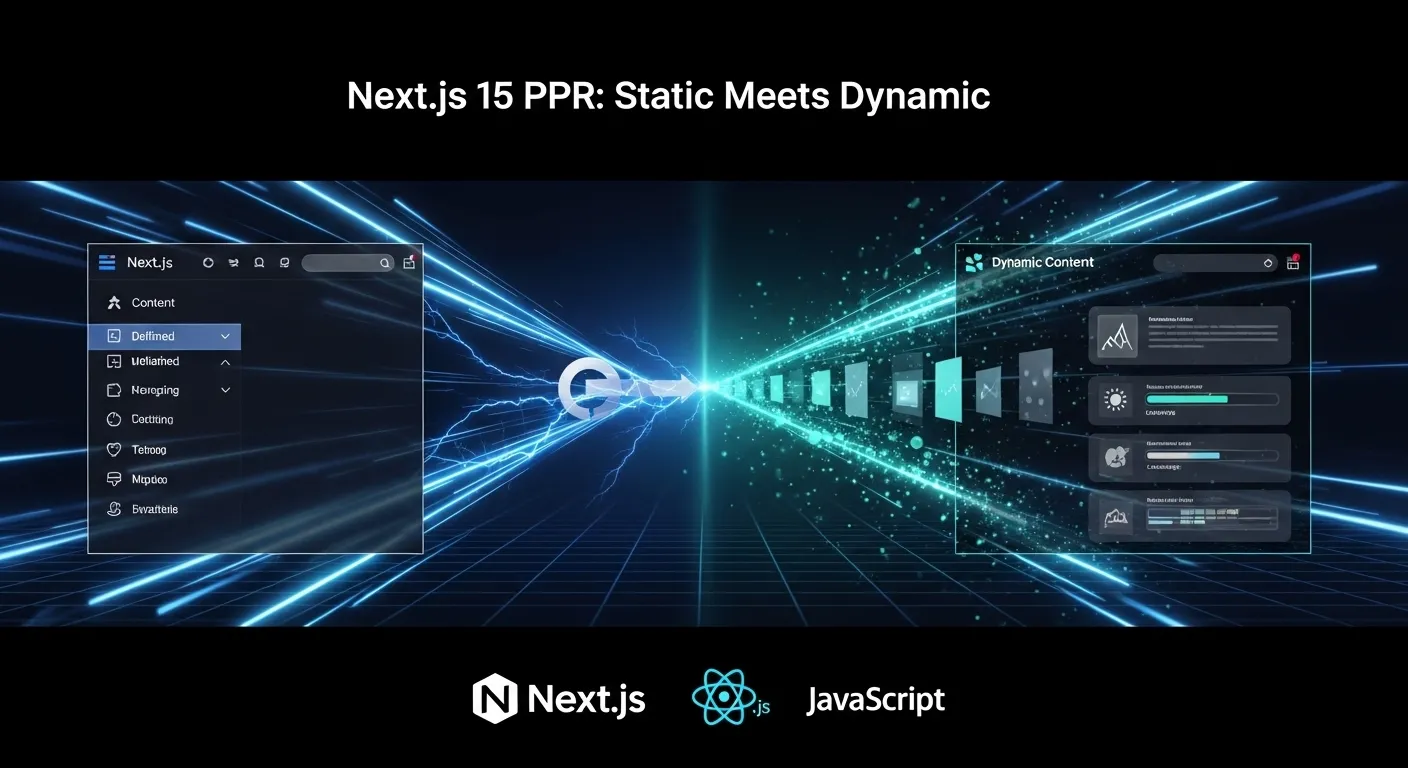Next.js 15 Partial Prerendering (PPR): The Future of Web Performance